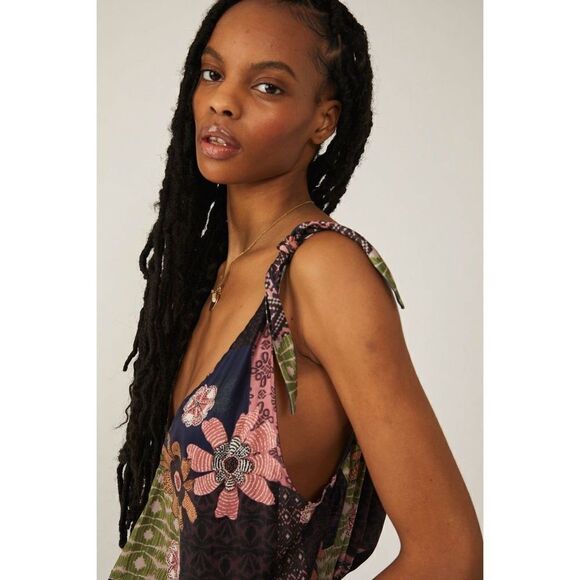 New Free People Tied To You Tank Size M - Picture 1 of 7